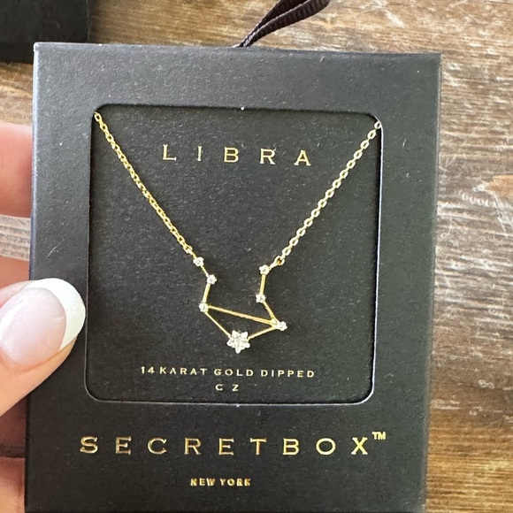 Libra SecretBox Gold Dipped Necklace - Picture 3 of 3
